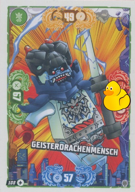 LEGO Ninjago Serie 11 | #108 Geisterdrachenmensch