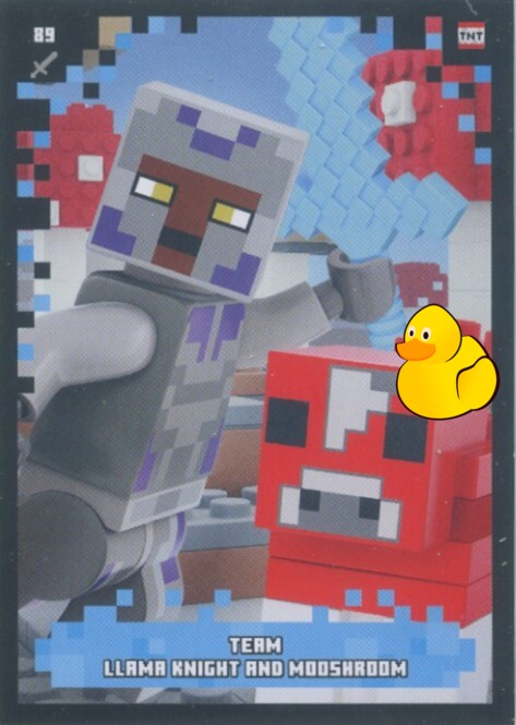 LEGO Minecraft Serie 2 | #089 Team Llama Knight and Mooshroom