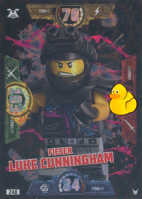 LEGO Ninjago Serie 3 | #248 Fieser Luke Cunningham