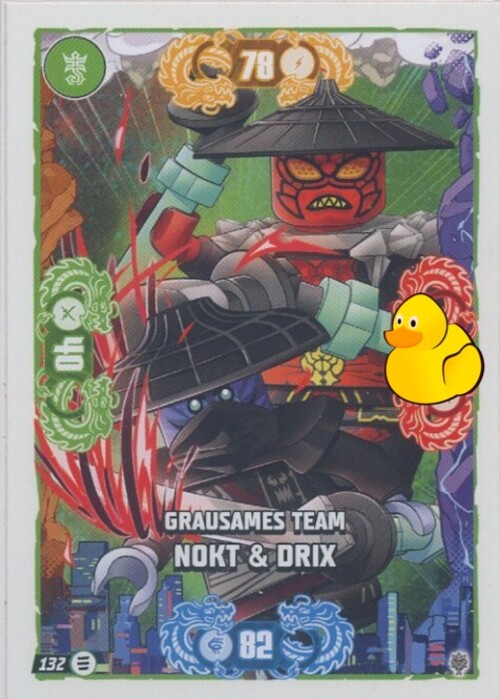 LEGO Ninjago Serie 11 | #132 Grausames Team Nokt & Drix