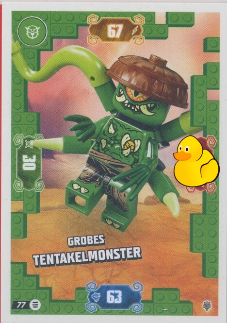 LEGO Ninjago Serie 11 | #077 Grobes Tentakelmonster
