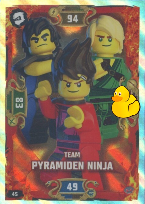 LEGO Ninjago Serie 5 | #045 Team Pyramiden Ninja