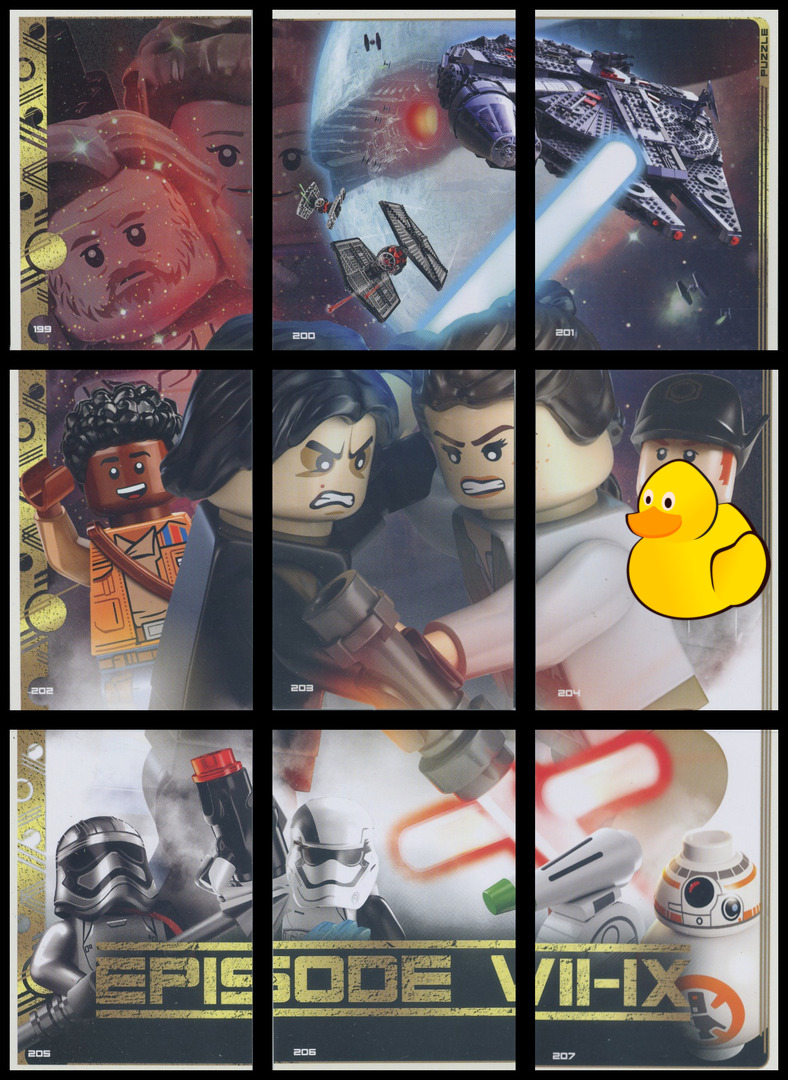 LEGO Star Wars TCC 2024 Puzzle-Paket #3 (199 - 207)
