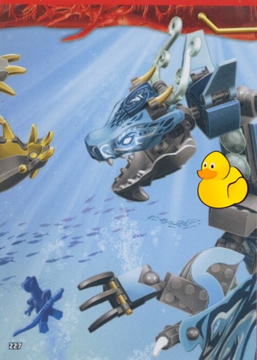 LEGO Ninjago Serie 7 | #227 Unterwasser 2