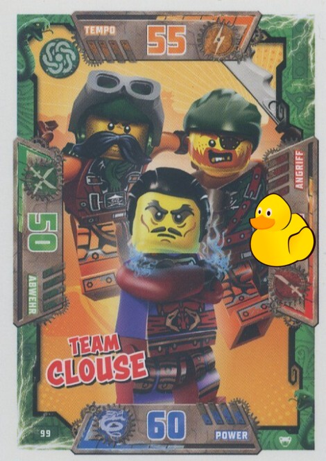 LEGO Ninjago Serie 2 | #099 Team Clouse 
