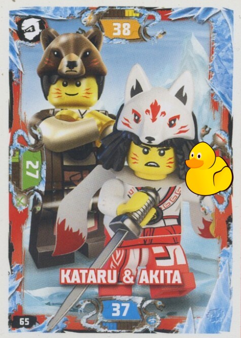 LEGO Ninjago Serie 5 | #065 Katuru & Akita 