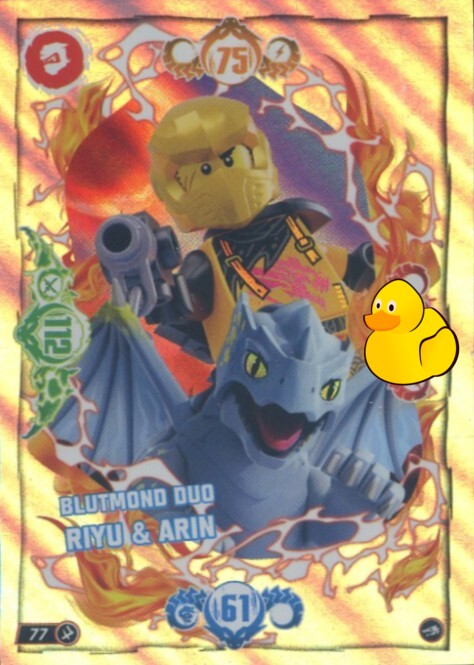 LEGO Ninjago Serie 10 | #077 Blutmond Duo Riyu & Arin