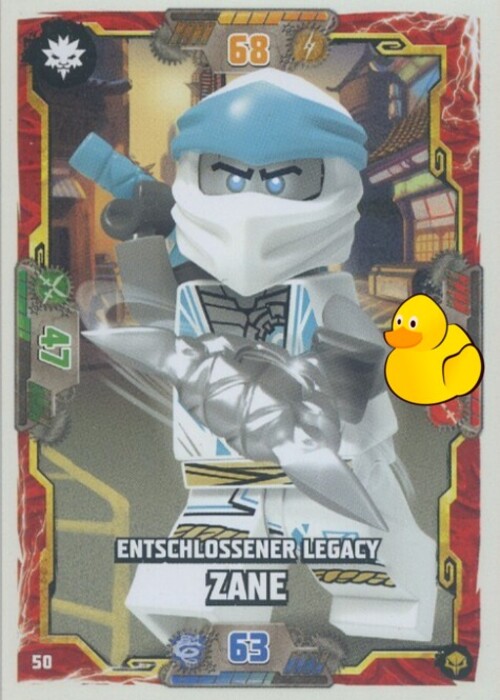 LEGO Ninjago Serie 7 Next Level | #050 Entschlossener Legacy Zane