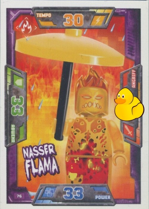 LEGO Nexo Knights Serie 1 | #076 Nasser Flama