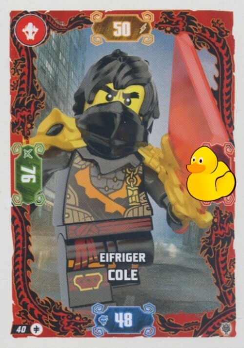 LEGO Ninjago Serie 11 | #040 Eifriger Cole