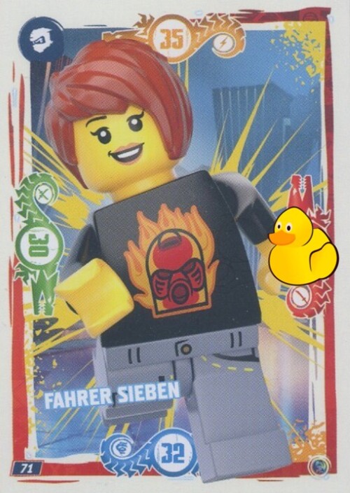 LEGO Ninjago Serie 9 | #071 Fahrer Sieben