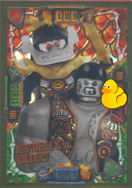 LEGO Ninjago Serie 4 | #LE017 Samurai X vs Killow 