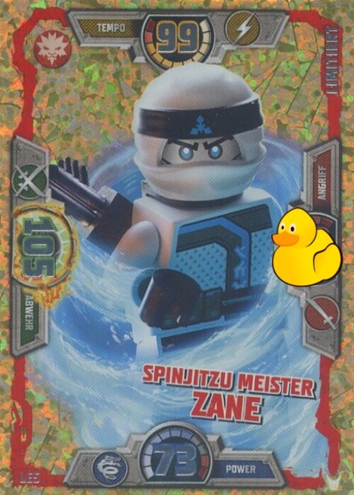 LEGO Ninjago Serie 3 | #LE5 Spinjitzu Meister Zane