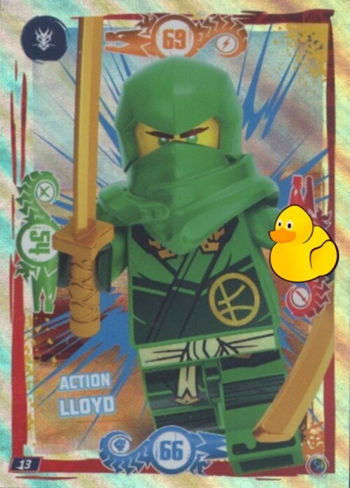 LEGO Ninjago Serie 9 | #013 Action Lloyd