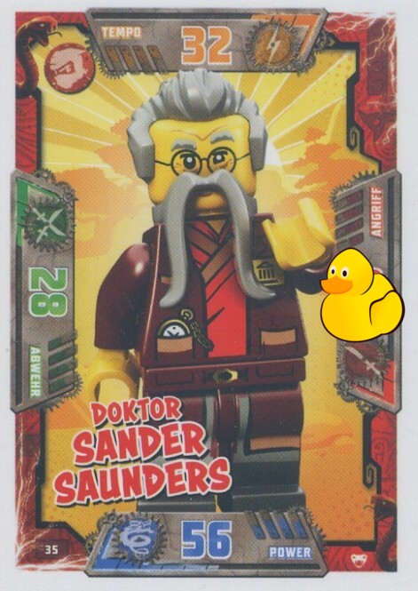 LEGO Ninjago Serie 2 | #035 Dokter Sander Saunders 