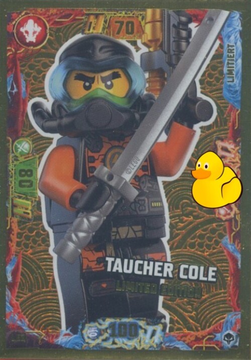 LEGO Ninjago Serie 7 Next Level | #LE08 Taucher Cole 