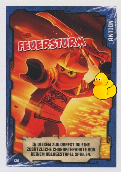 LEGO Ninjago Serie 1 | #136 Feuersturm