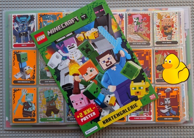 Minecraft Serie 1 Sammelalbum mit allen Basiskarten (251 / 281)
