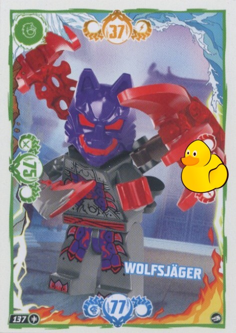 LEGO Ninjago Serie 10 | #137 Wolfsjäger