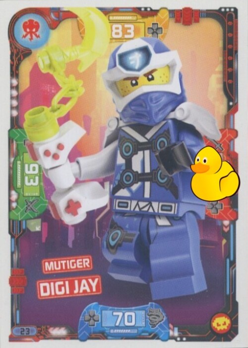LEGO Ninjago Serie 5 Next Level | #023 Mutiger Digi Jay 