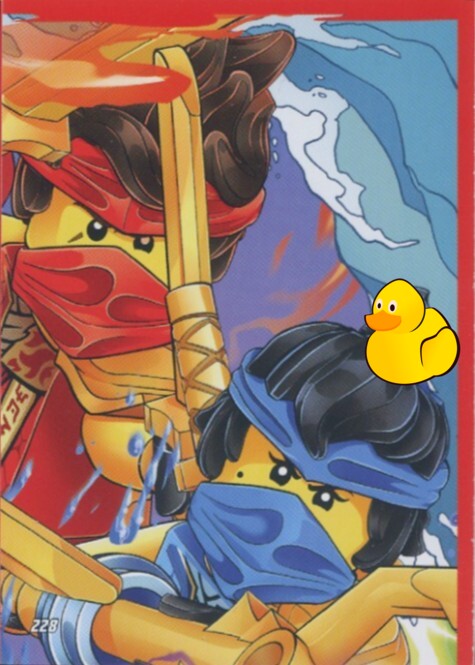 LEGO Ninjago Serie 10 | #228 Puzzle 1 – oben rechts