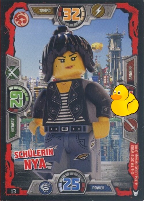 LEGO Ninjago Serie 3 | #013 Schülerin Nya 