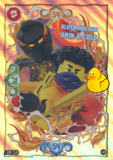 LEGO Ninjago Serie 10 | #059 Blutmond Duo Arin & Cole