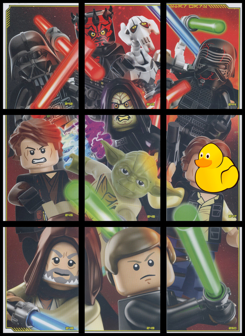 LEGO Star Wars TCC 2023 Puzzle-Paket #3 (242 - 250)