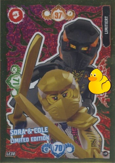 LEGO Ninjago Serie 10 | #LE030 Sora & Cole