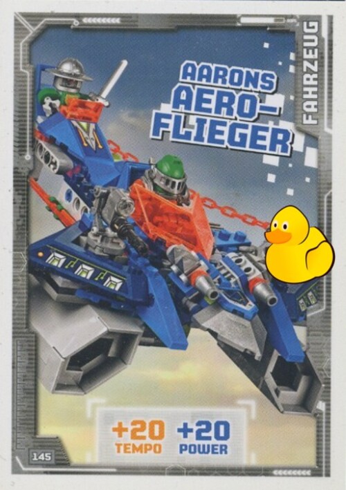 LEGO Nexo Knights Serie 1 | #145 Aarons Aero-Flieger