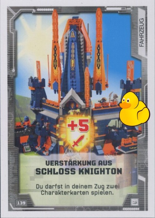 LEGO Nexo Knights Serie 2 | #139 Verstärkung aus Schloss Knighton