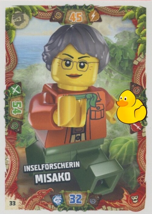 LEGO Ninjago Serie 6 Next Level | #033 Inselforscher Misako 