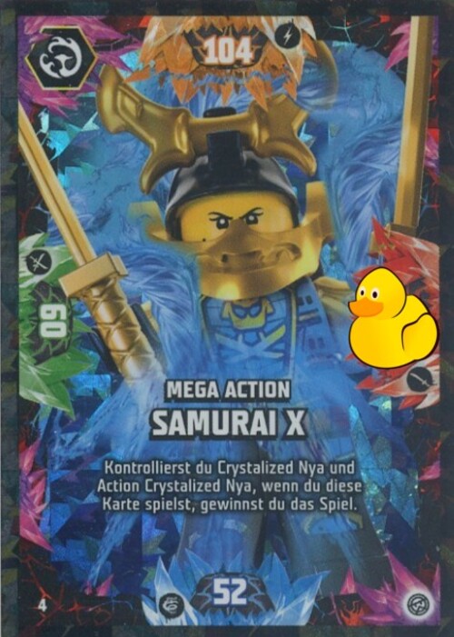 LEGO Ninjago Serie 8 | #004 Mega Action Samurai X