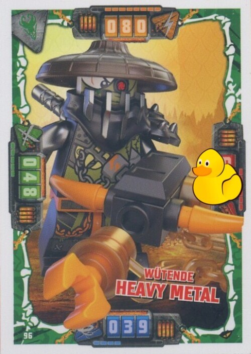 LEGO Ninjago Serie 4 | #096 Wütende Heavy Metal 