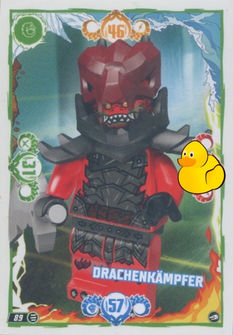 LEGO Ninjago Serie 10 | #089 Drachenkämpfer