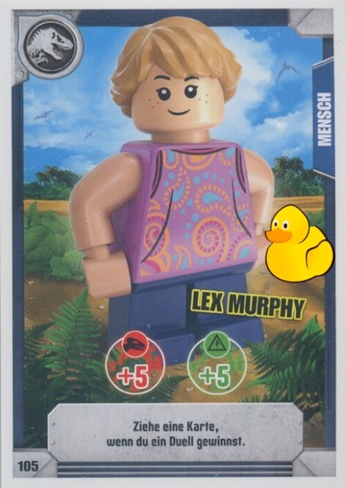 LEGO Jurassic World Serie 1 | #105 Lex Murphy