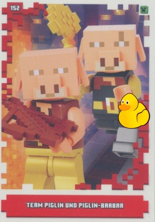 LEGO Minecraft Serie 1 | #152 Team Piglin und Piglin-Barbar
