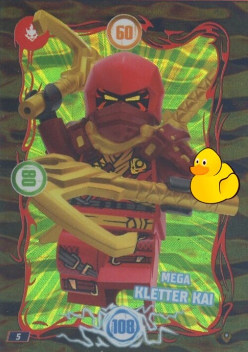 LEGO Ninjago Serie 9 Next Level  | #005 Mega Kletter Kai