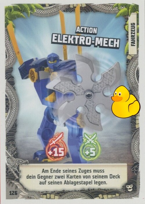 LEGO Ninjago Serie 6 Next Level | #126 Action Elektro-Mech 