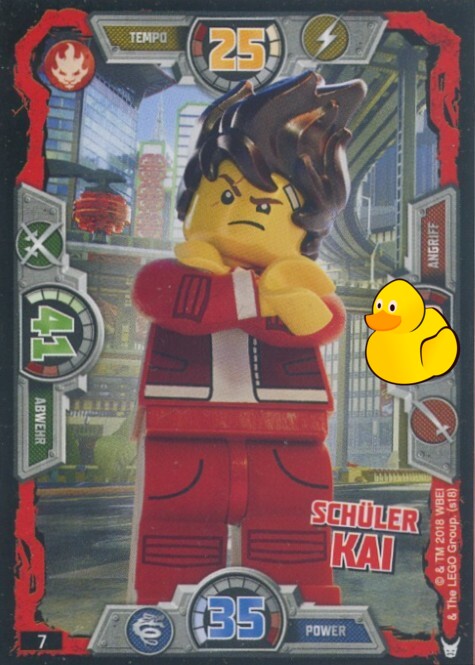LEGO Ninjago Serie 3 | #007 Schüler Kai 
