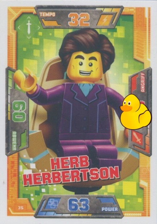 LEGO Nexo Knights Serie 1 | #035 Herb Herbertson