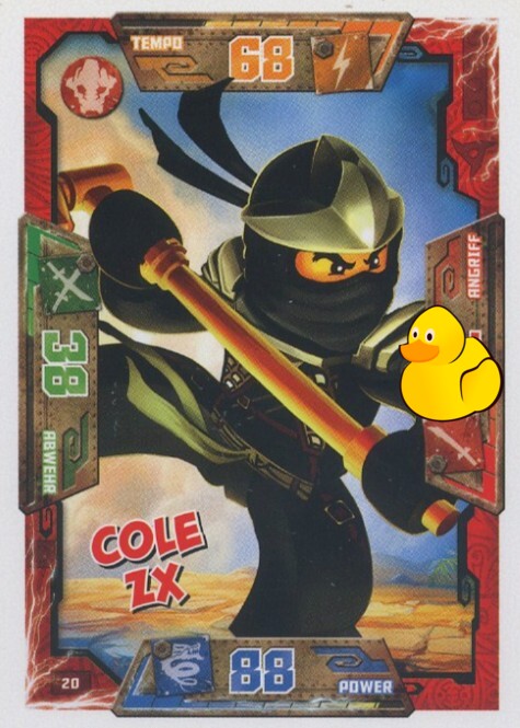 LEGO Ninjago Serie 1 | #020 Cole ZX