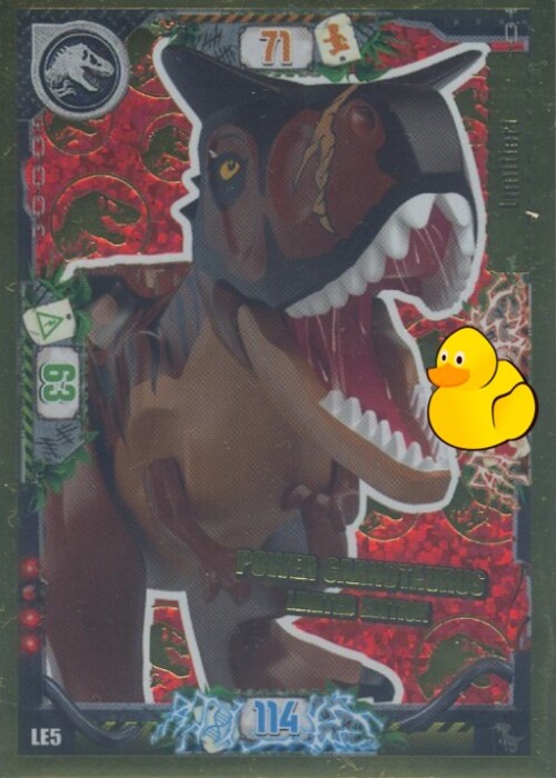 LEGO Jurassic World Serie 3 | #LE05 Power Carnotaurus