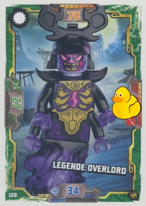 LEGO Ninjago Serie 8 Next Level | #150 Legende Overlord