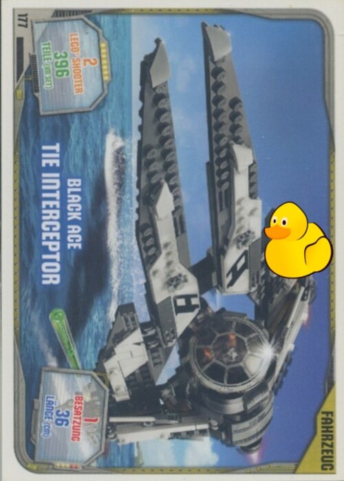 LEGO Star Wars TCC 2019 | #177 Black Ace TIE Interceptor