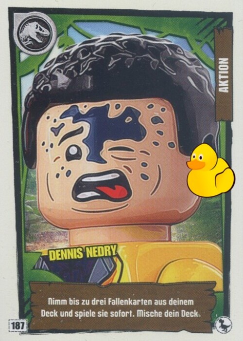 LEGO Jurassic World Serie 3 | #187 Dennis Nedry