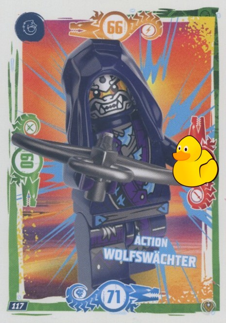 LEGO Ninjago Serie 9 Next Level  | #117 Action Wolfswächter