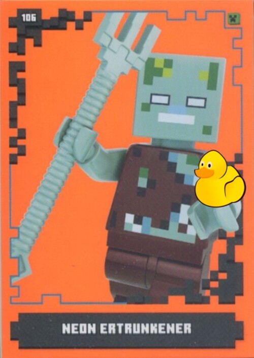 LEGO Minecraft Serie 1 | #106 Neon Ertrunkener