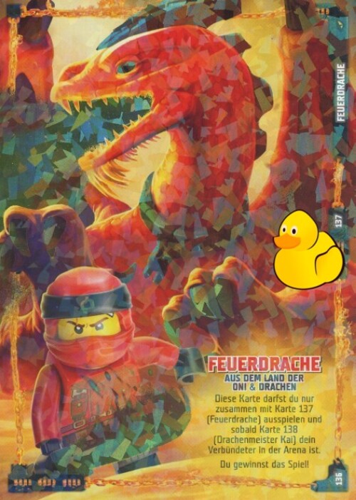 LEGO Ninjago Serie 4 | #XXL 136/137 Feuerdrache
