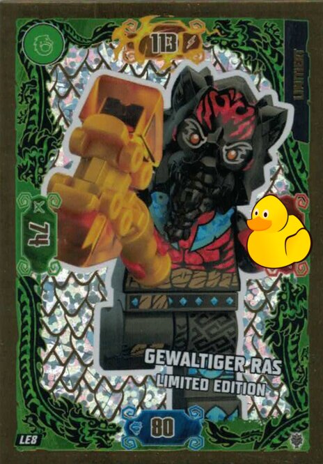 LEGO Ninjago Serie 11 | #LE008 Gewaltiger Ras Limited Edition